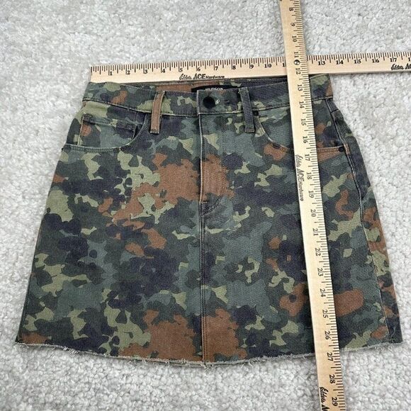 Hudson Viper Mini Camo Denim Skirt - Picture 10 of 14